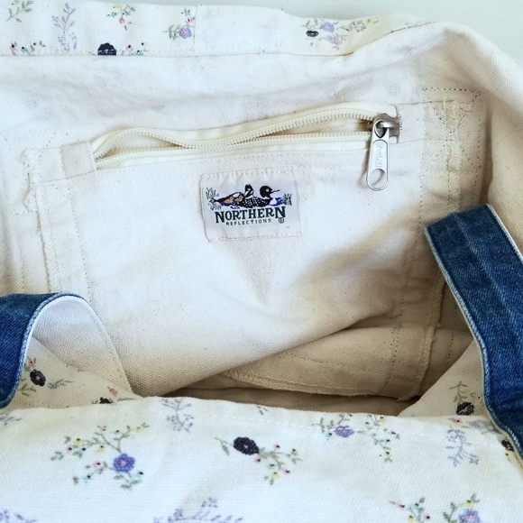 Vintage Northern Reflections cotton bag - Picture 8 of 15